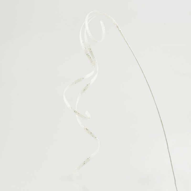 Filante glitter bianco