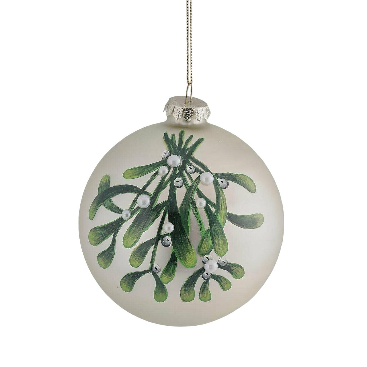 Sfera di natale vischio