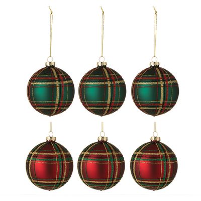 Set 6 palle scozzesi