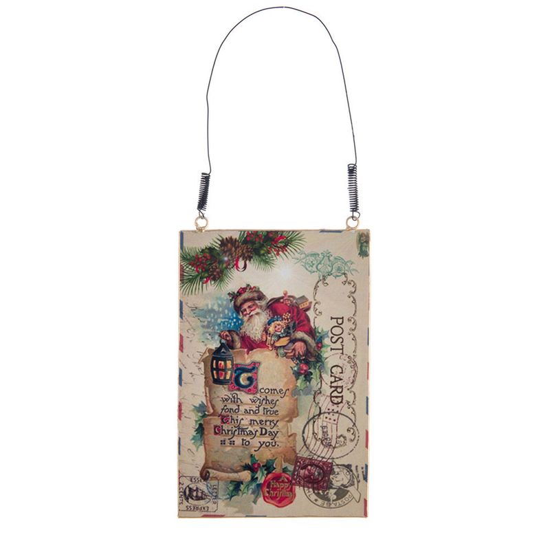 Targhetta Babbo natale Anita collection