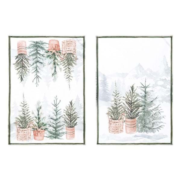 Set 2 canovacci Winter Wonderland
