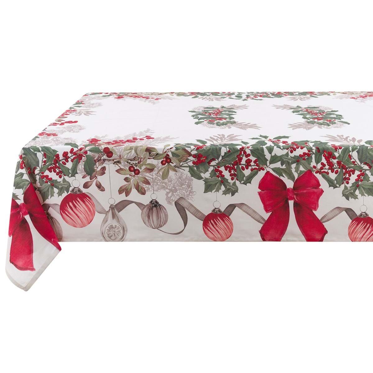 Tovaglia Sinfonia Natalizia 125x125cm