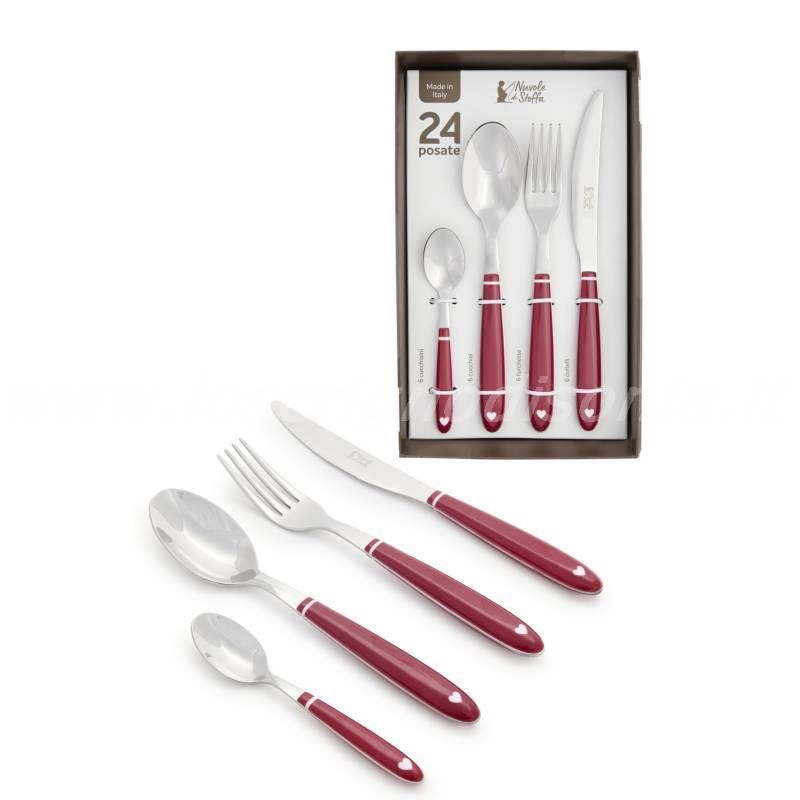Set 24 posate Demetra
