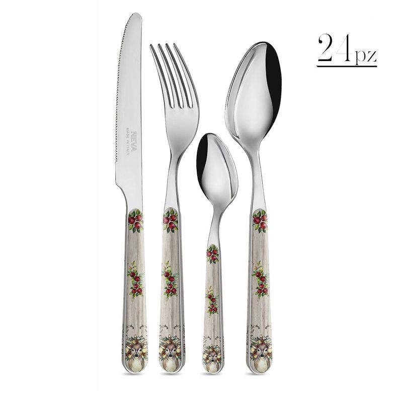 Set 24 posate Il bosco Set 24 posate Il bosco