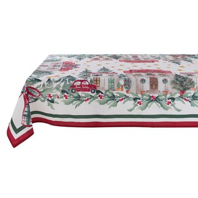 Tovaglia Natale italiano 150x320cm