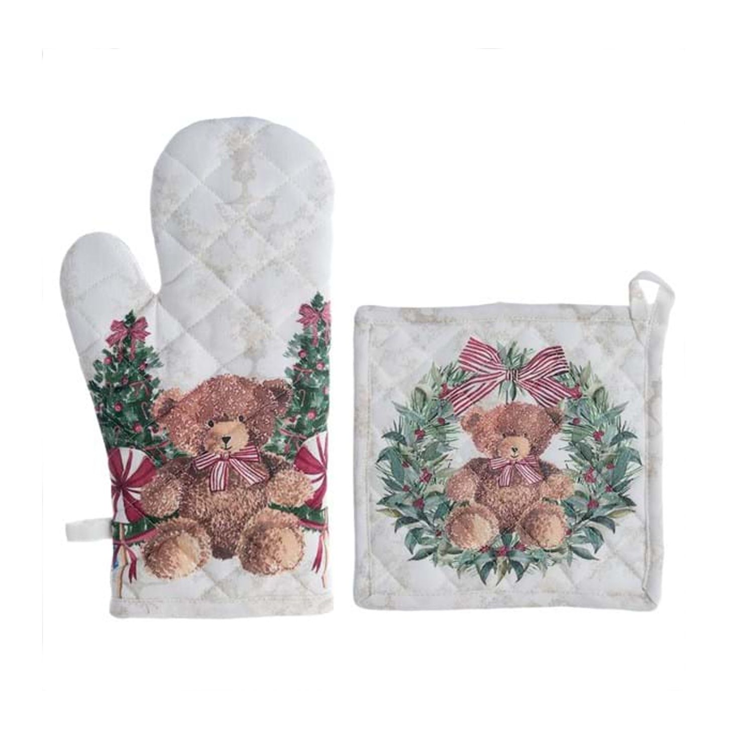 Set guantone e presina Teddy Bear