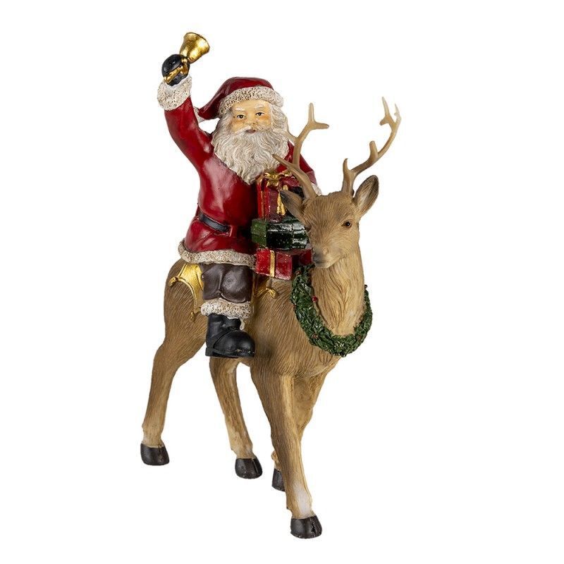 Babbo natale con renna
