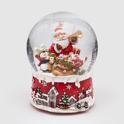 Sfera carillon babbo natale