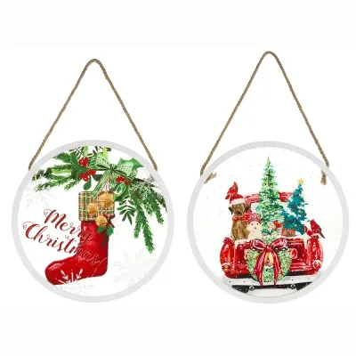 Quadro tondo Christmas