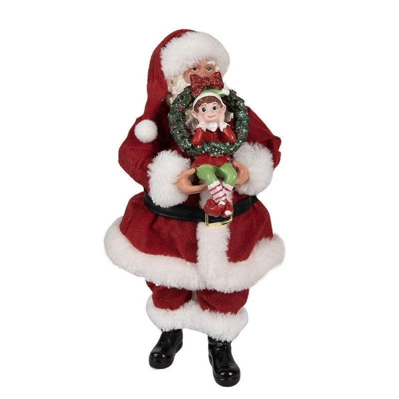 Babbo natale con elfo