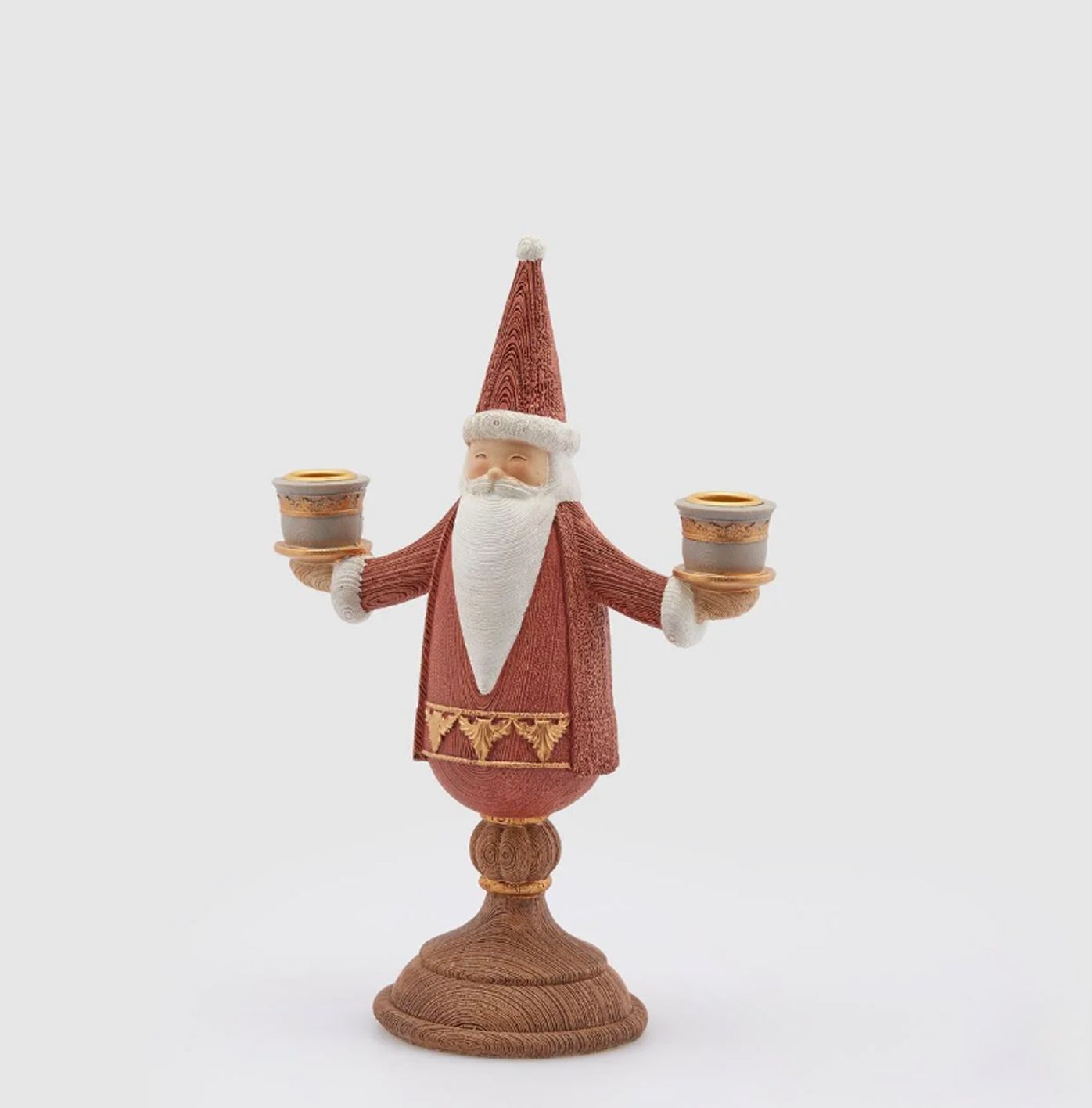 Portacandela babbo natale