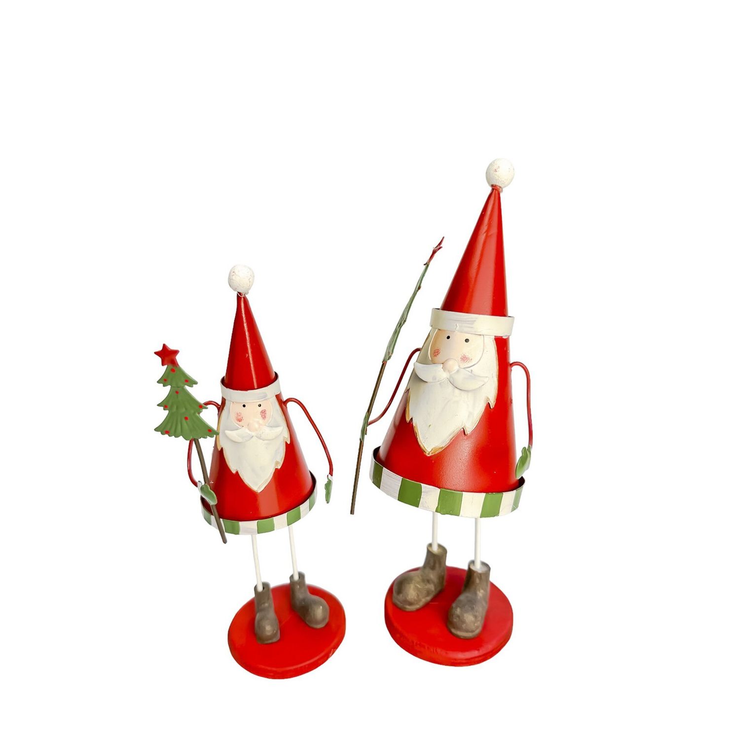 Babbo Natale metallo