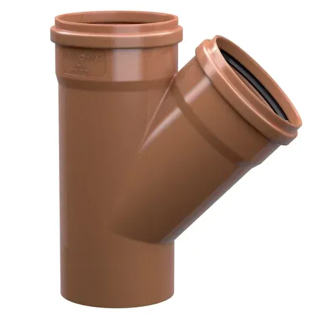 Braga pvc fognatura SN4 45° ø 200mm
