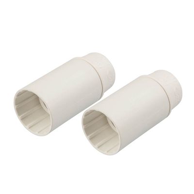Polypool PORTALAMPADA E14 CORPO LISCIO Bianco (cf.2pz)