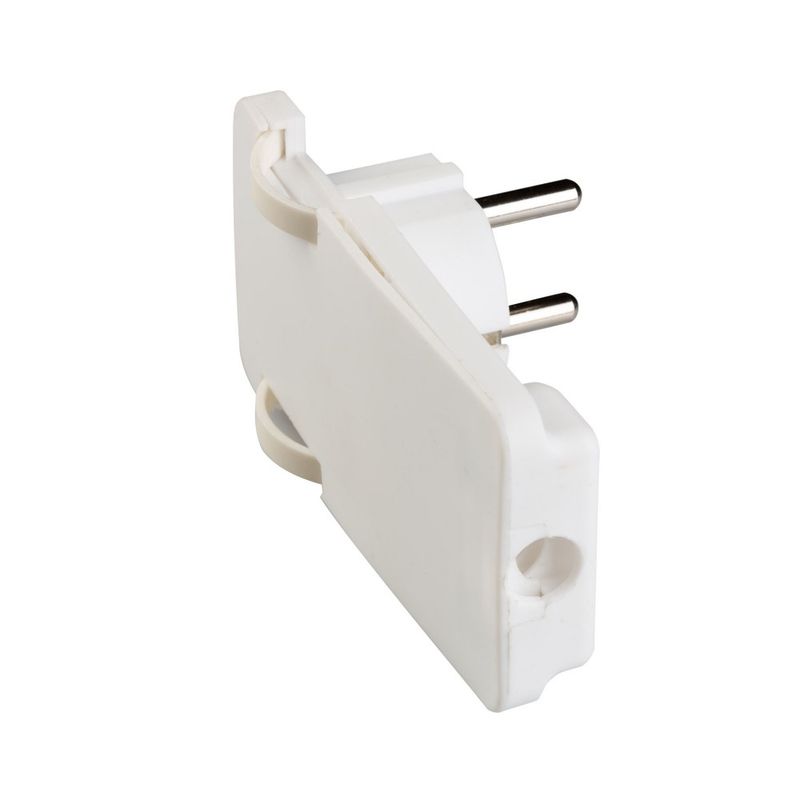 Polypool SPINA SALVASPAZIO 16A 2P+T STANDARD FRANCO/TEDESCO Bianco