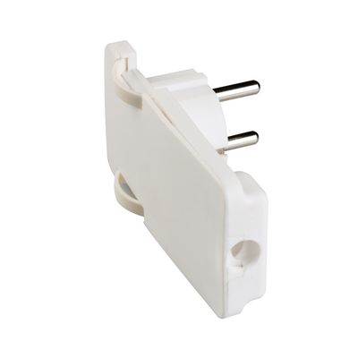 Polypool SPINA SALVASPAZIO 16A 2P+T STANDARD FRANCO/TEDESCO Bianco
