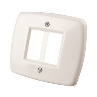 Placca autoportante 2 fori 
