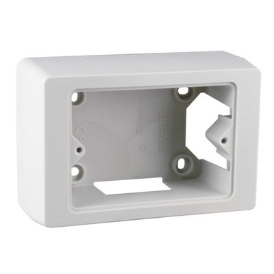 Polypool SCATOLA PORTAPLACCA DA PARETE RETTANG. 92x63x42,5mm Grigio