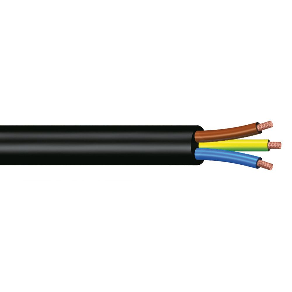 Polypool CAVO ELETTRICO TRIPOLARE Sez.3x2,5mm² Nero