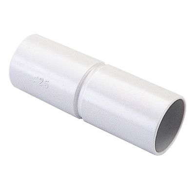 Set 3 Giunti per tubi portacavo ø 25mm Grigio 