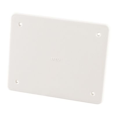 Coperchio per scatola incasso 119x96mm
