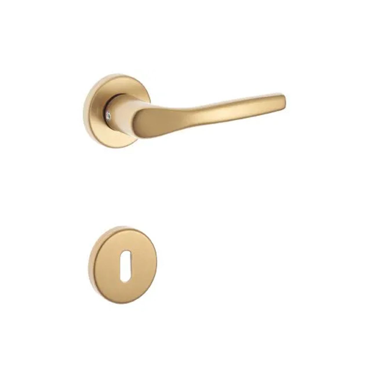 Maniglia Mod.bica bronzo con rosette