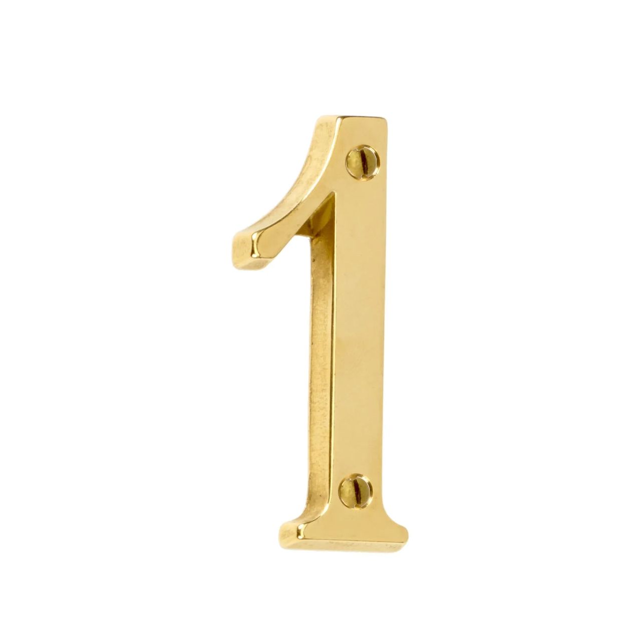 Numero civico uno Mod.Inglese 80mm