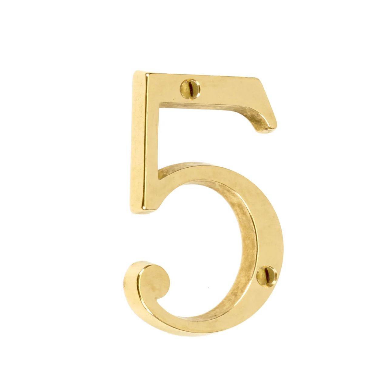 Numero civico cinque Mod.Inglese 80mm