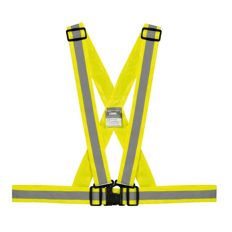 Bretelle riflettenti gialle X-Belt