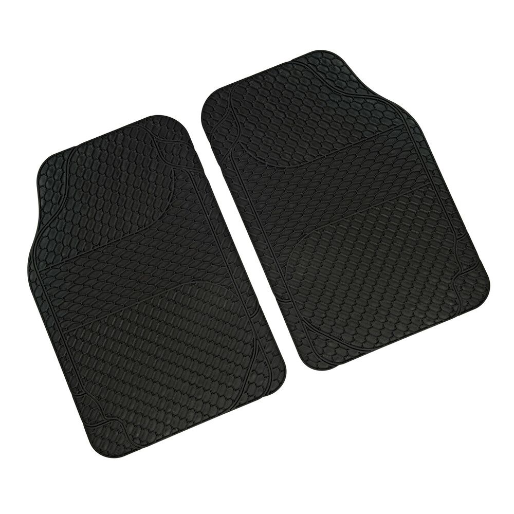 Coppia tappetini auto Drena-2 pvc nero