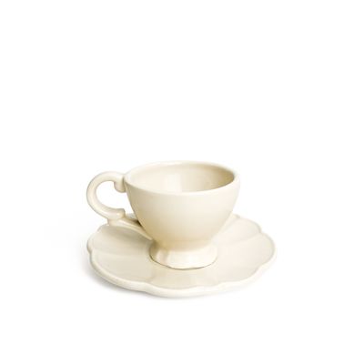 Tazza caffè con piattino