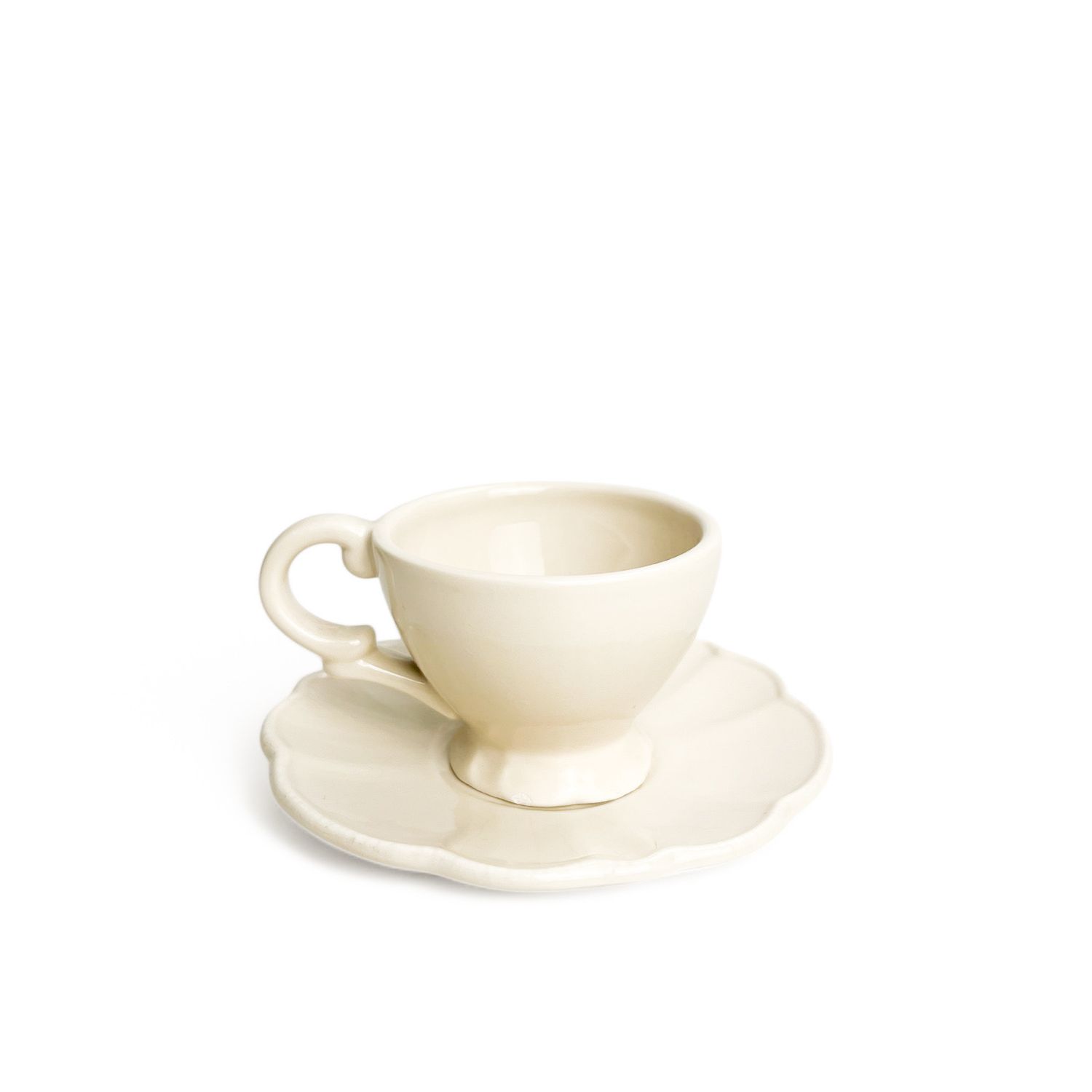 Tazza caffè con piattino