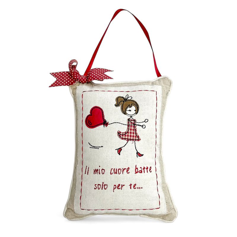 Cuscino frase Amore