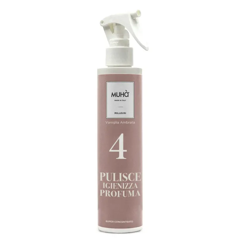 Pulitore Multiuso Spray 150ml Vaniglia Ambrata