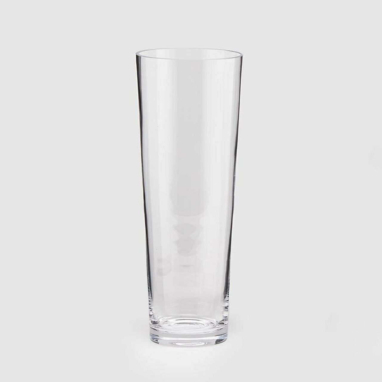 Vaso svasato in vetro