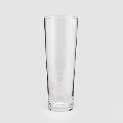 Vaso svasato in vetro