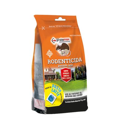 Esca in pasta blu topi e ratti rodenticida 150gr