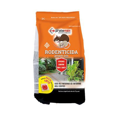 Esca in pasta rossa topi e ratti rodenticida 1,53Kg