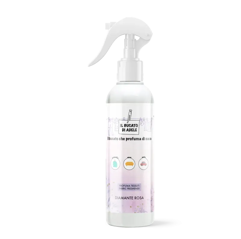 Spray tessuti Il bucato di Adele Diamante rosa