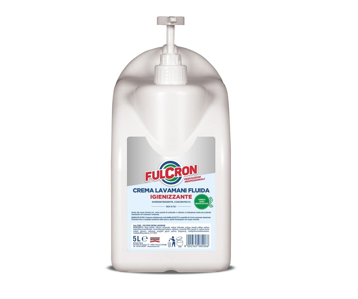 Crema mani Fulcron 5 Litri