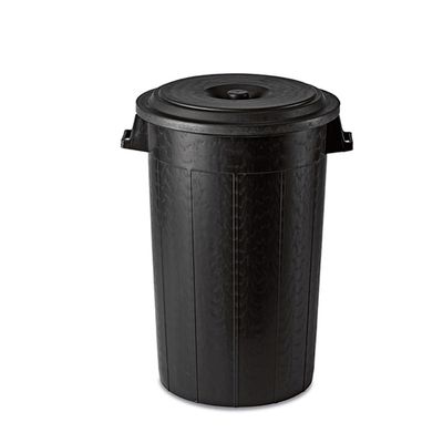 Bidone 100Litri nero