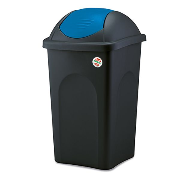 Bidone 60Litri Blu