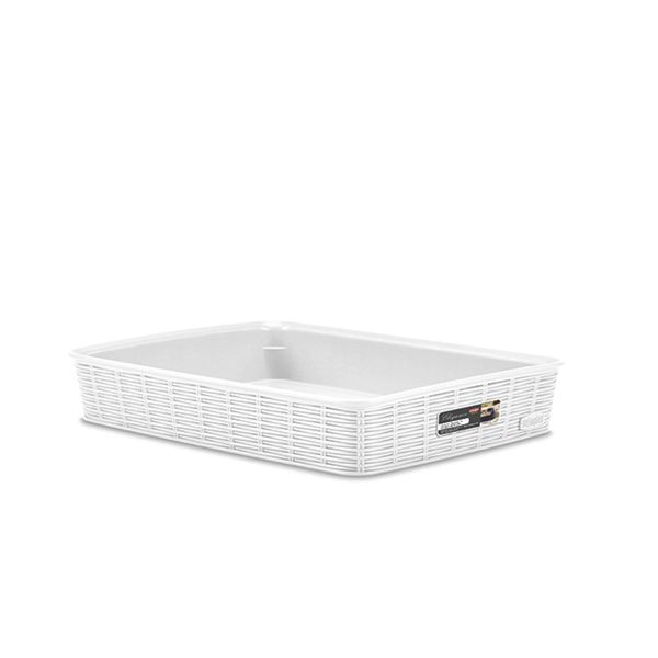 Cestino Elegance large Bianco