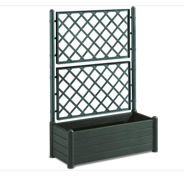 Fioriera Fioriera "Italia" 100x43cm h.142cm Verde