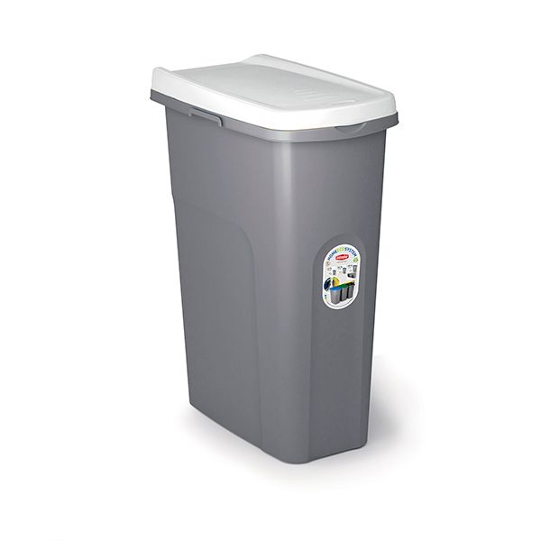 Pattumiera Home Eco System 40Litri bianco
