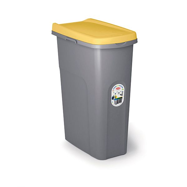 Pattumiera Home Eco System 40Litri giallo