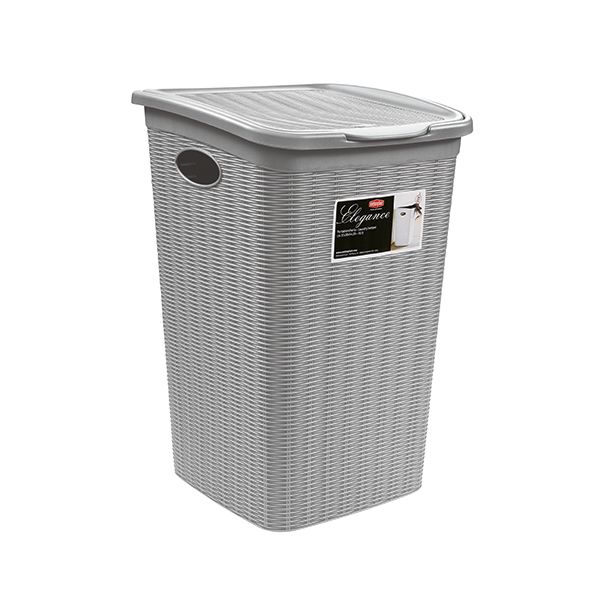 Portabiancheria Elegance 50Litri grey