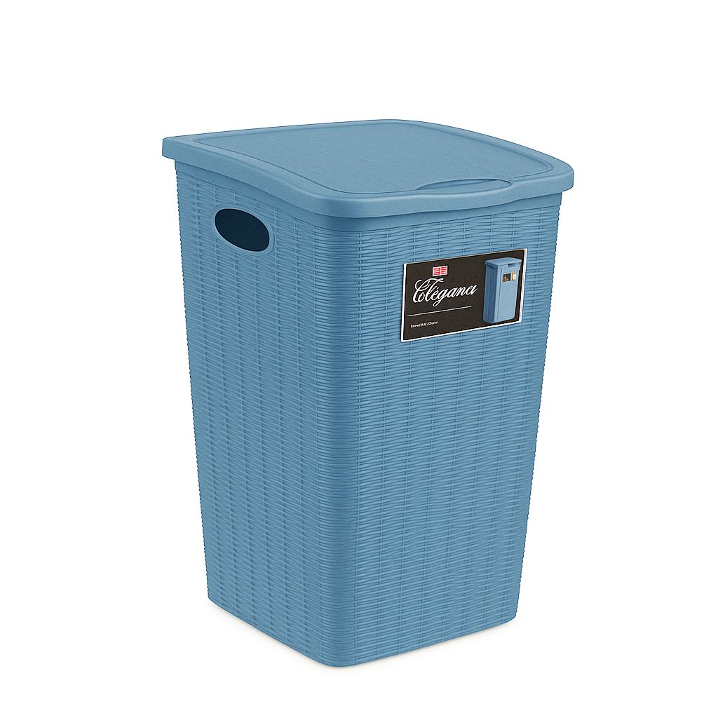 Portabiancheria Elegance 50Litri blu avio