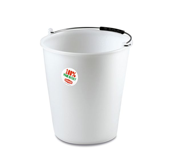 Secchio casalingo ø 32cm 15 Litri Bianco