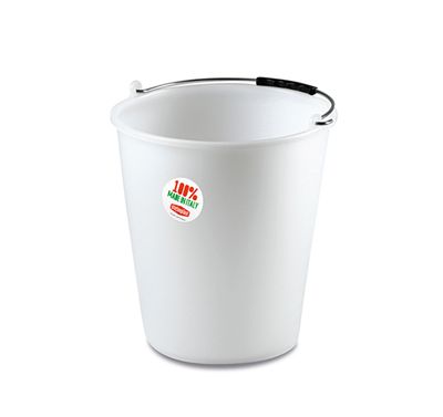 Secchio casalingo 12Litri Bianco
